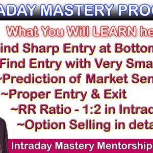 Intraday Option Selling Mentorship Course