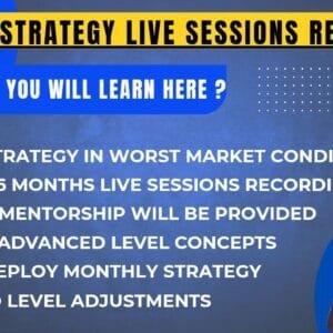 Monthly Iron Condor's 6 Months LIVE Sessions Recordings