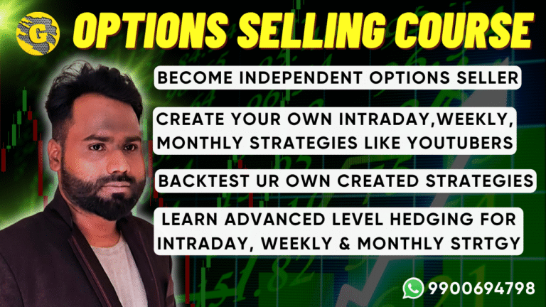 Option Selling Course (Create Own Multiple Strategies LIKE YouTubers)